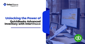 Maximize Inventory Efficiency with QuickBooks Advanced Inventory and InterWeave For growing businesses managing complex inventory across multiple locations, QuickBooks Advanced Inventory—available exclusively with QuickBooks Enterprise Platinum and Diamond—offers powerful tools for enhanced inventory control. When integrated with InterWeave SmartSolutions, this feature becomes even more impactful, enabling real-time inventory synchronization across CRM, ERP, and eCommerce platforms. 🔑 Key Features Multi-Location Tracking – Manage inventory across multiple warehouses or retail sites. FIFO Costing – Use First In, First Out costing for accurate financial reporting. Barcode Scanning – Accelerate workflows and reduce errors with barcode support. Bin Tracking – Organize items within specific locations inside each warehouse. Serial & Lot Tracking – Ensure traceability and compliance for regulated industries. Mobile Inventory Management – Update and track inventory on the go. Location Transfers – Efficiently move inventory between sites. Landed Cost Calculation – Include shipping and duty fees for precise valuation. 👤 Ideal For Multi-warehouse operations Businesses requiring barcode, serial, or lot tracking Industries with FIFO cost preferences Teams needing mobile, real-time inventory updates 🤝 Enhanced by InterWeave Integration InterWeave connects QuickBooks Advanced Inventory to CRM systems like Salesforce and Creatio, delivering: Real-time stock visibility within CRM Automated fulfillment and reordering Accurate, cross-platform data synchronization Integrated workflows for sales, service, and finance ⚠️ Licensing Note This feature requires an active QuickBooks Enterprise Platinum or Diamond subscription. 🚀 Next Steps Looking to modernize your inventory and connect your systems? Contact InterWeave to explore tailored integration solutions today.