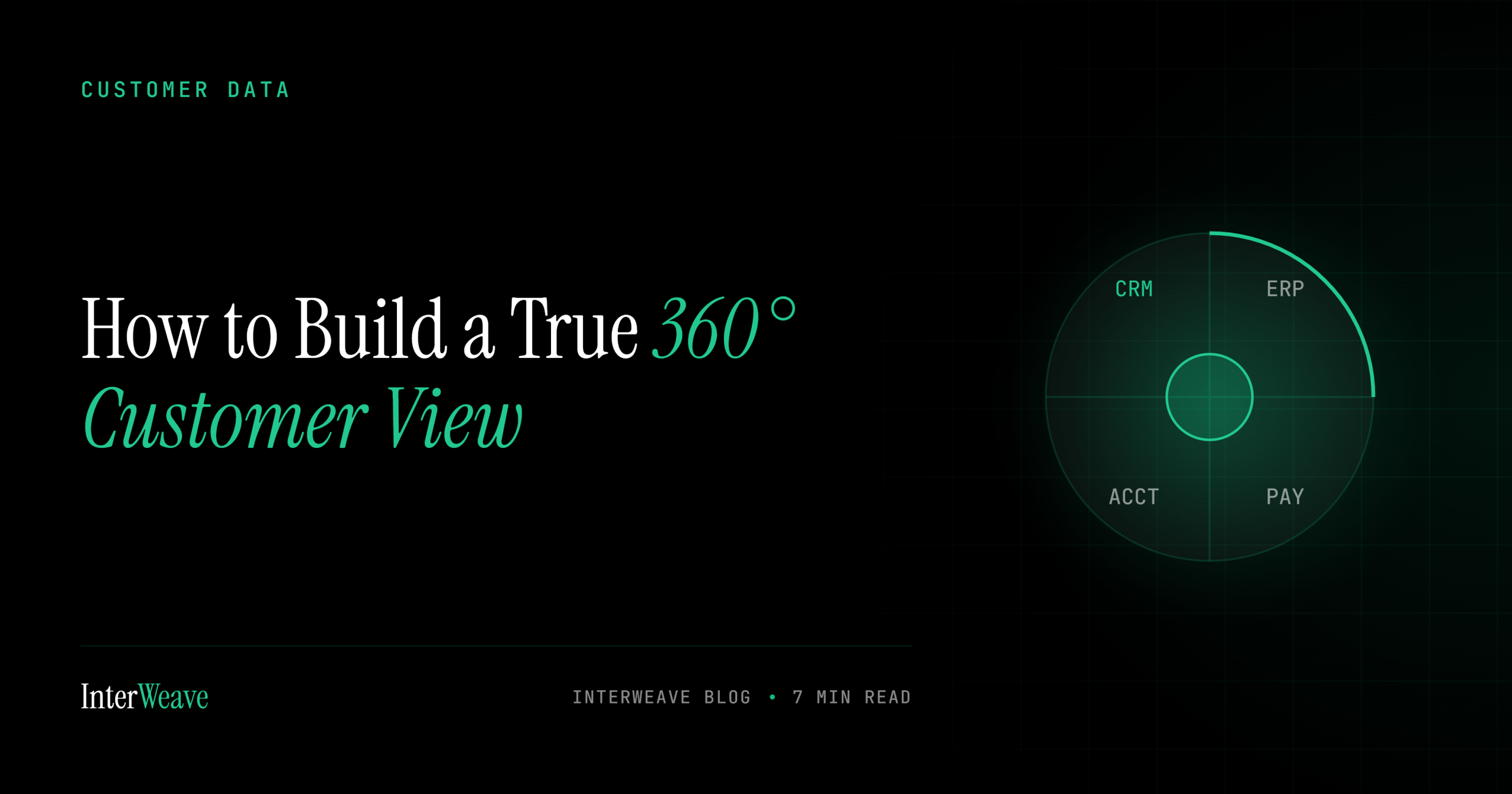 How to Build a True 360° Customer View Across CRM, ERP, Accounting and Payments