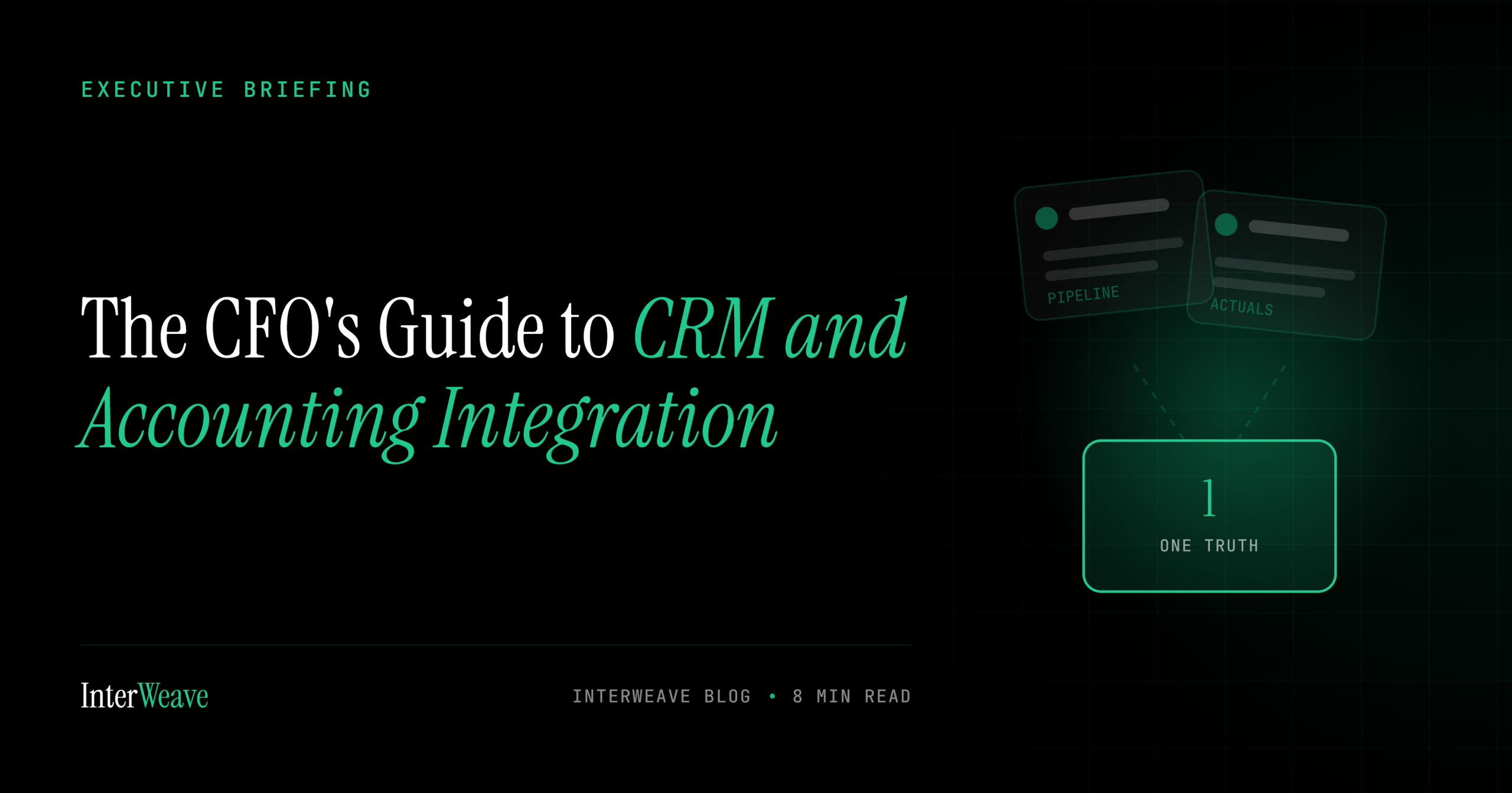 The CFO’s Guide to CRM and Accounting Integration