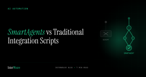For twenty years, the workhorse of business integration has been the scheduled script: every fifteen minutes, wake up, pull new records, map fields, push, sleep. It's a fine design — for the rows that match. The business, unfortunately, happens in the rows that don't. AI agents represent a different contract with the work. A script executes instructions; an agent pursues an outcome. The difference sounds philosophical until you watch both handle the same Tuesday.