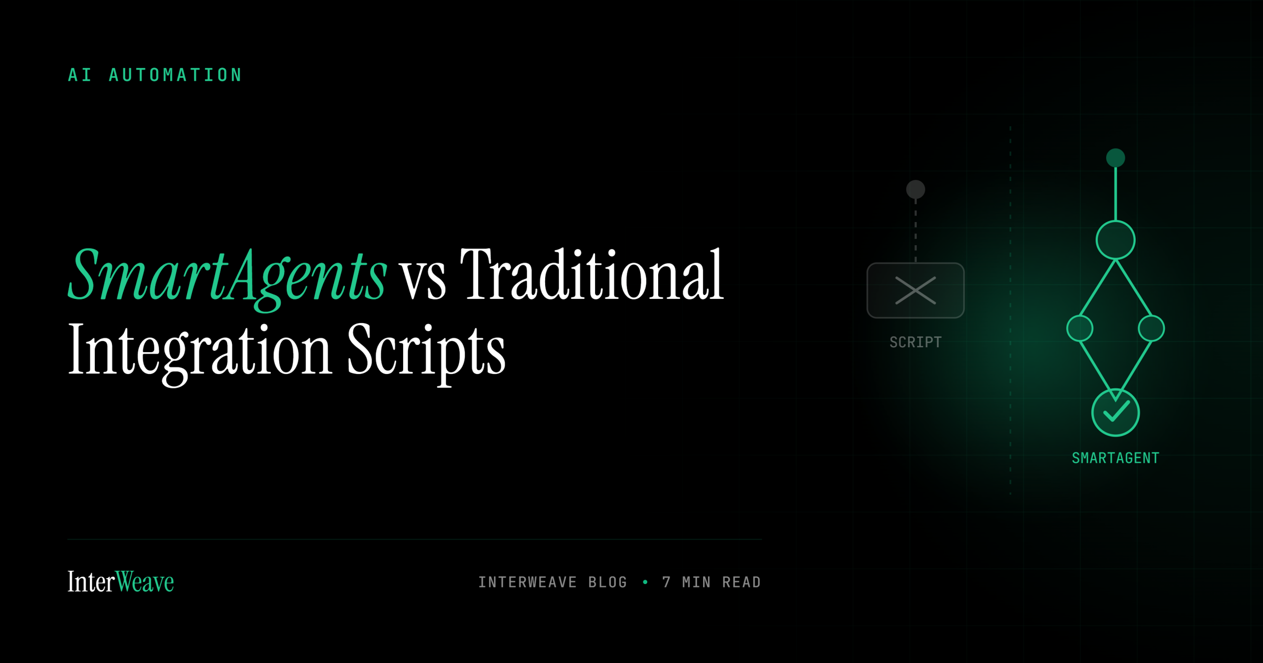 SmartAgents vs Traditional Integration Scripts